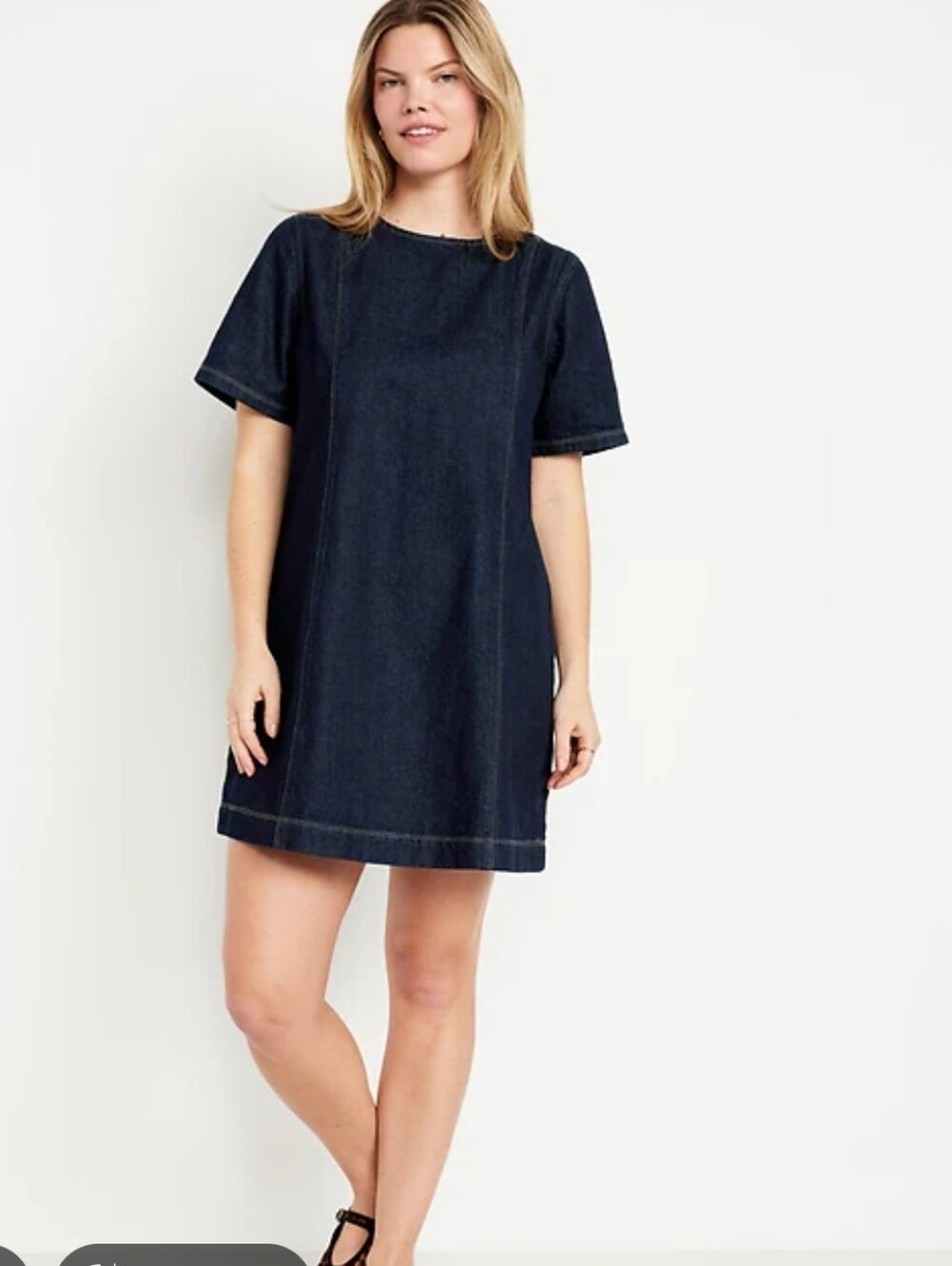 NWT OLD NAVY WOMEN XL DENIM Mini Casual Feminine Flirty Summer DRESS